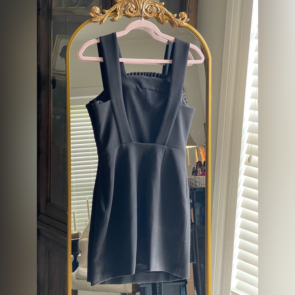The Kooples NWT Black Ruffled Mini Dress - Picture 9 of 16